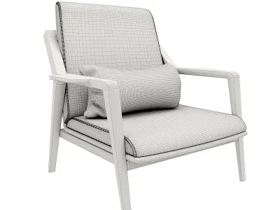 outdoor armchair Free 3D model