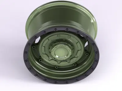 Tank Wheels M2 3D model