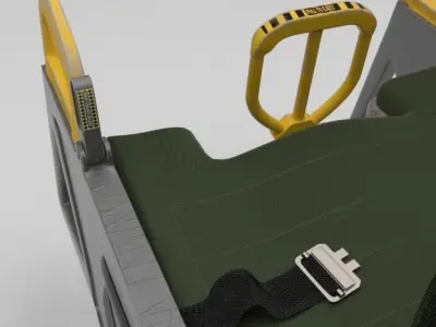 ACES II Ejection Seat 3D model