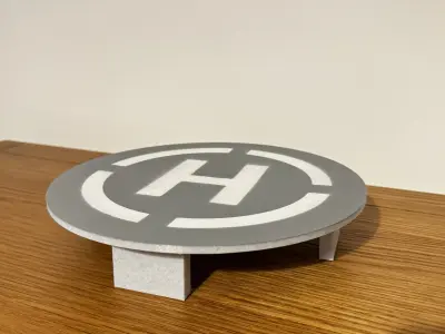 Helipad for Mini RC Helicopter 3D print model