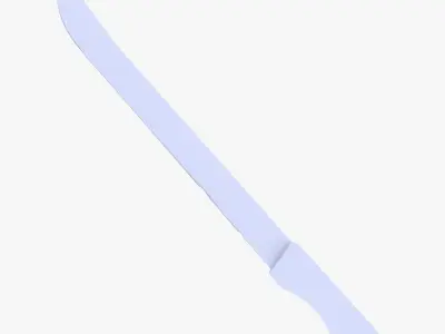 Machete low poly knife Low-poly 3D model