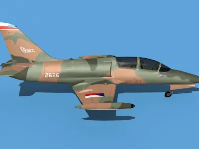 Aero Vodochody L-39C Albatross V02 3D model