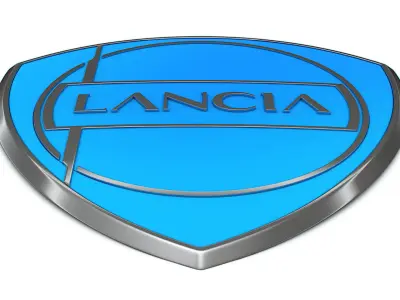 Lancia logo 3D model