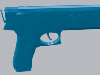 Moks Scrap Weapon Pack Low-poly 3D model