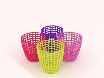 clothes basket Free 3D model