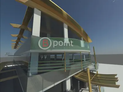 Marketplace B-point 3D model