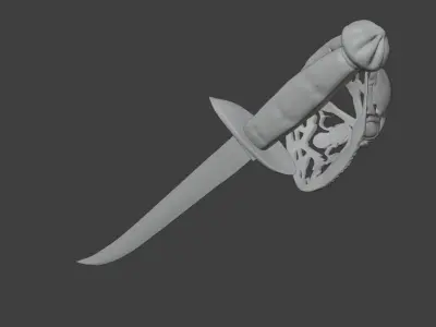 Pirate Saber - Sable Pirata 3D model