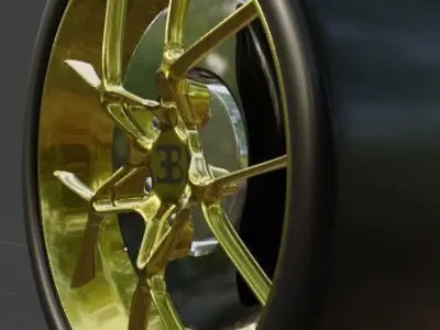 Bugatti chiron 3D model