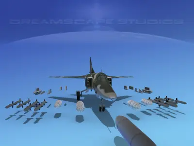 MIG-27 Flogger V06 Russia 3D model