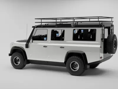 Land rover defender 110 3D model
