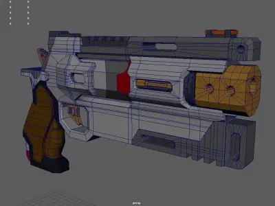 Titanfall Apex Legends Wingman  Low-poly 3D model