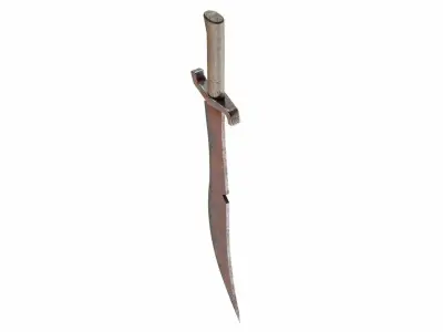 Orcsword Low-poly 3D model