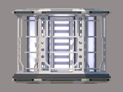 Sci-Fi Detail light 3D model