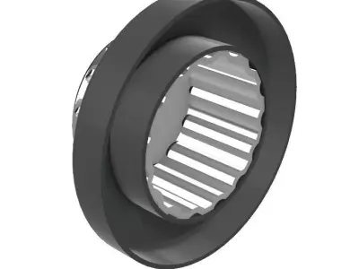 Knob Button 3D model