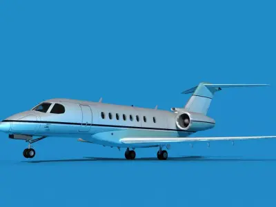 Cessna Citation C700 Longitude V14 3D model