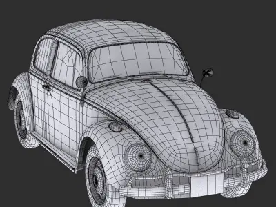 voleks beetle Free 3D model