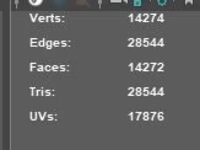 Heraldic Lily Free 3D model