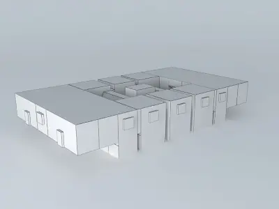 U-boat submarine 3D model