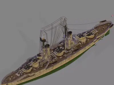 RN Andrea Doria 3D model