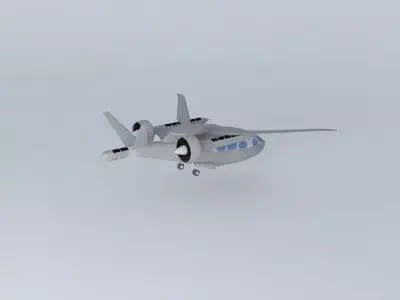 ARGO AIRCRAFTS A 900 Blade going VTOL 3D model