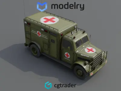 Medical Vehicle 3D model
