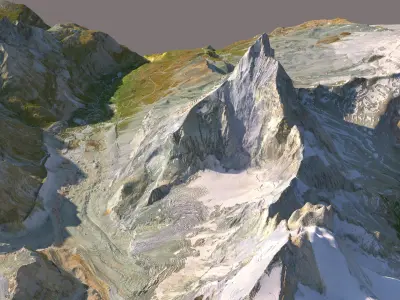 Matterhorn 3D model