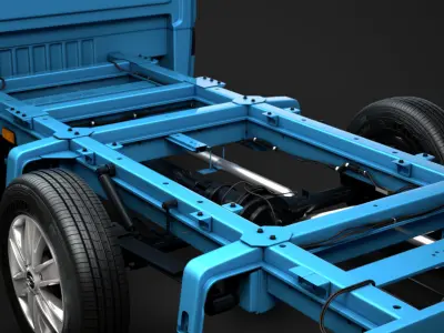 Hyundai H350 Chassis Single Cab SWB 2020 3D model