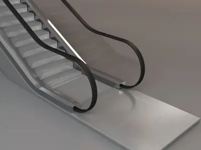 Escalator 3D model