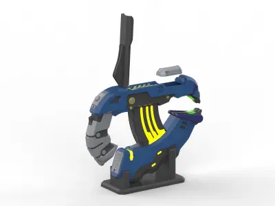 Plasma Cannon H2A - Halo - STL CAD bundle - Commercial Use 3D print model