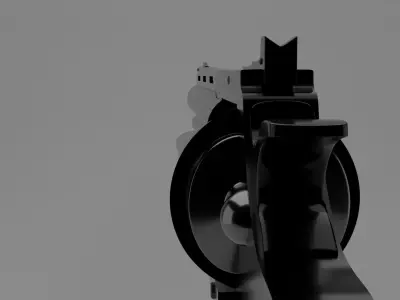 Colt Python 3D model