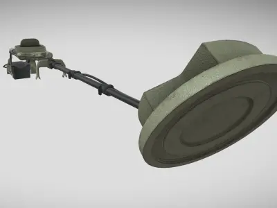 Mine Sweeper - AN PSS-14 Low-poly 3D model