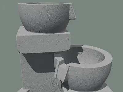 Water Fountain Free 3D model