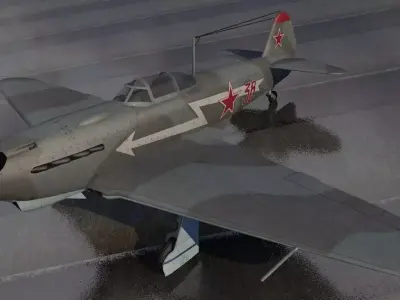 Yakovlev Yak-1B 3D model