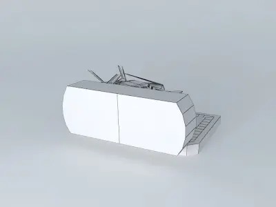 ARGO AIRCRAFTS VAD110 Intruder grounded 3D model