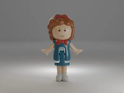 Polly Pocket Vintage 3D model