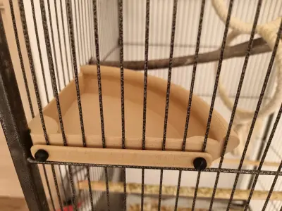 Bird Cage Bowl Free 3D print model