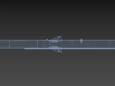 AIM-120C AMRAAM 3D model