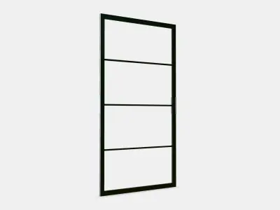 SKYTTA Sliding door frame 6 Low-poly 3D model