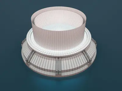 STAND BASE 04 3D model