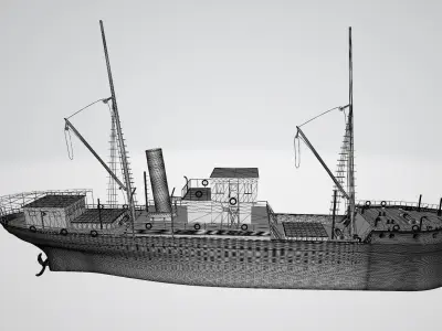 Bandirma Ferry Bandirma Vapuru 3D model