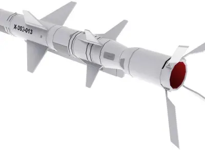 KH-35 Missiles Low-poly 3D model