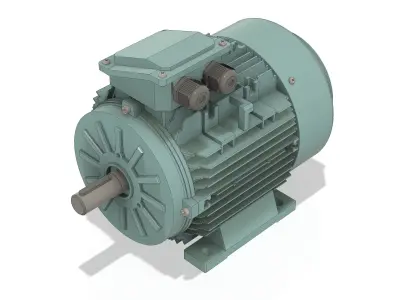 3 Phase AC induction motors - Frame size 112 3D model