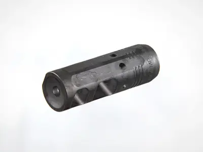 PROCOMP-556 Muzzle Brake Low-poly 3D model