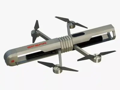 Drone SpearUAV Ninox 40 3D model