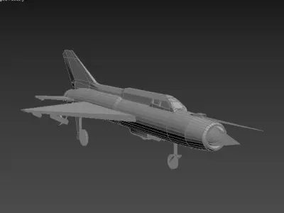 MiG 21 3D model