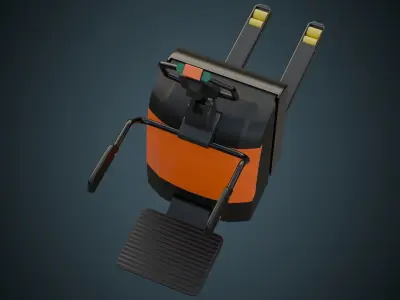 Rider Stacker 1A Low-poly 3D model