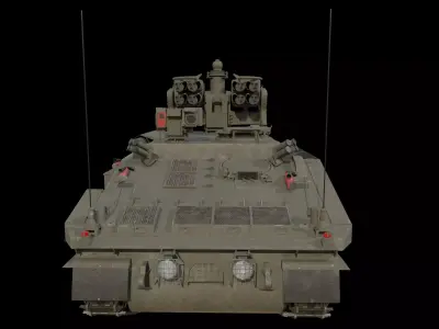 Alvis Stormer Low-poly 3D model