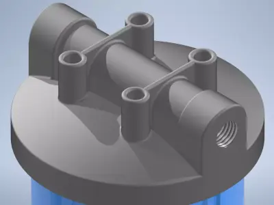 Cartridge filter STO 20 VV Free 3D model