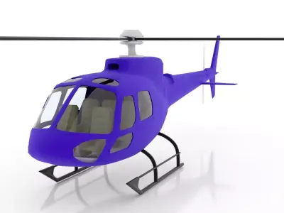 Eurocopter AS350 Ecureuil 3D model