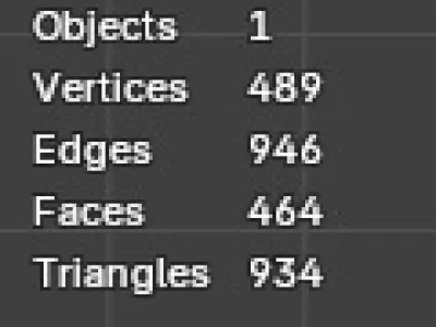 Ultra low poly metallic slayer fantasy sword game-ready asset Low-poly 3D model